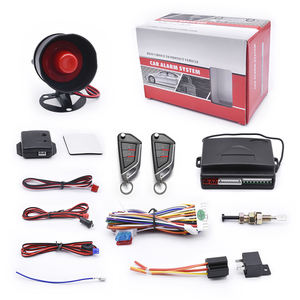 Système d'alarme de voiture universel unidirectionnel antivol avec télécommande sans clé 100-120m 2 télécommandes Capteur avancé <span class=keywords><strong>DLS</strong></span> - Product Image 1