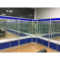 Vitrine Commerciale de Luxe pour Bijoux Boxue - Vitrine Professionnelle en Alliage d'Aluminium pour Musées et Boutiques de Luxe