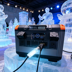 BIGINVERTER Estación de Energía Portátil al por Mayor 2400W 2KWh 4 Tomas de CA Carga Solar para Rescate de Emergencia y Ayuda en Desastres - Product Image 4