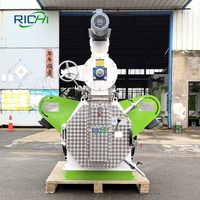 RICHI 2 T/H Sudeste Asiático Exportación Máquina de fabricación de paletas para alimentos para animales