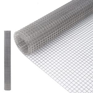 Malla de Alambre Soldada Galvanizada de Hierro Anticorrosión, Precio de Fábrica, Rollo de Malla con Orificios Cuadrados, Doblado y Corte para Cercas de Jardín - Product Image 2