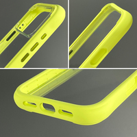 Coque de téléphone en silicone transparent 2-en-1 antichoc en silicone liquide, faible MOQ, OEM ODM, protection pour iPhone 17 Pro Max