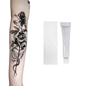 Crema Blanca y Gel Verde Profesional para Tatuaje de Labios y Cejas 10G 50G, Pre-Microblading, Maquillaje Permanente - Product Image 3