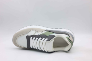 Nouvelles chaussures de sport décontractées légères en maille respirante antidérapantes pour hommes, chaussures de course à semelle épaisse, motif à carreaux - Product Image 2
