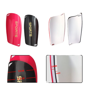 Calcetines de fútbol para adultos personalizados vendidos por <span class=keywords><strong>el</strong></span> fabricante, protección profesional EVA, protectores de pantorrilla para piernas, logotipo con estampado de calor UV, serigrafía - Product Image 3