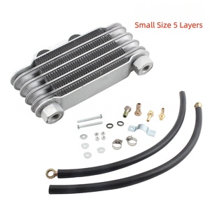 Factory Direct Motorcycle Oil Cooler Radiator Engine Modification Parts <b>Small</b> 6-Layer 8-Layer Dual-Side Large Kit - Product Image 4