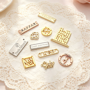 ป้ายโลโก้ธุรกิจแบบกำหนดเองสำหรับกระเป๋าถือโลหะพร้อมแหวนรอง - Product Image 5