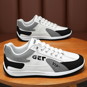 Men's Korean-Style Summer New All-Match Casual Running <b>Sneakers</b> Breathable Non-<b>Slip</b> Mesh Lining Dad Shoes <b>Slip</b>-<b>On</b> Closure PU - Product Image 4