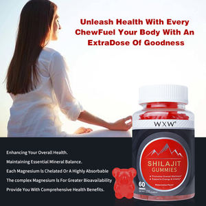 OEM/ODM Shilajit Gummies Fulvic Acid + Ashwagandha pesanan jumlah besar gratis desain suplemen kesehatan - Product Image 3