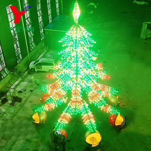 Manèges de parc d'attractions familiaux sur le thème de l'arbre de Noël de haute qualité, avion à commande automatique à vendre - Product Image 6
