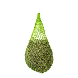 Cheap price customized PE knotted slow feed horse hay net for sale