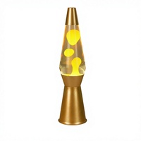 Lampe de table de chevet à lumière jaune, design géométrique minimaliste moderne en alliage d'aluminium volcanique, commande par bouton-poussoir