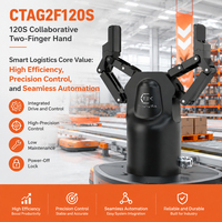 Pince parallèle servo-électrique CTAG2F120S pour robot collaboratif, asservissement de machines CNC et manutention d'objets