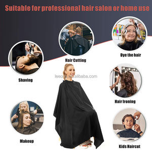 Leeons Custom Pattern Pro Barber <strong>Cape</strong> Hairdressers Gown Hair Styling <strong>Cape</strong> Makeup Apron Hair Cutting Gown for Salon Home Barber - Product Image 3