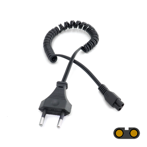 Tiêu chuẩn Châu Âu Nguồn cung cấp điện mở rộng chiều dài Đèn AC dây nguồn với C7 nối - Product Image 2