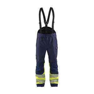 BLAKLADER-Pantalón de concha de alta visibilidad 187719778933M Azul marino/Amarillo-EAN 7330509858523 ROPA DE TRABAJO DE LA HI-VIS - Product Image 1