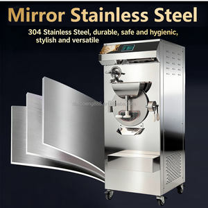 Machine à glace artisanale et à gelato industrielle efficace, avec pasteurisateur et congélateur discontinu, fournisseur de machines à glace dure - Product Image 2