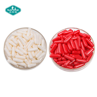 Client Personnalisé Taille 000 00 0 1 2 3 4 # Capsule Vide Gélatine HPMC Étiquette Imprimé Capsule Shell en Vrac