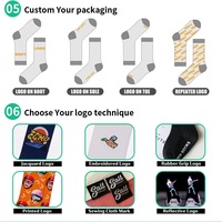 Chaussettes de compression pour soulager la fatigue des jambes, sport, voyage, vol, respirantes, anti-œdème, OEM personnalisées, bas de compression
