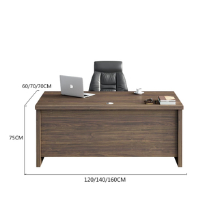 <span class=keywords><strong>Bureau</strong></span> de direction en bois avec tiroirs et armoire, <span class=keywords><strong>bureau</strong></span> <span class=keywords><strong>informatique</strong></span> moderne de luxe pour le <span class=keywords><strong>bureau</strong></span> à domicile - Product Image 5