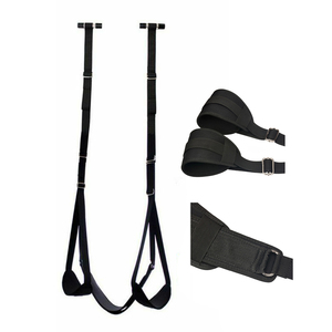 Columpio Erótico BDSM para Colgar en la Puerta, Juguete Sexual para Adultos, Restricción <span class=keywords><strong>de</strong></span> Bondage para Parejas, Juegos SM/BDSM, Negro/Color Personalizado - Product Image 5