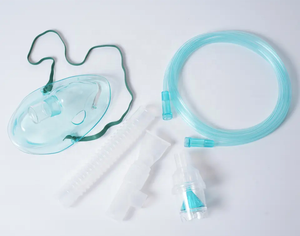 Máscara Nebulizadora de Oxígeno Desechable para Uso Médico, Máscara Nebulizadora de Bajo Volumen Residual con Salida de Aerosol de Alta Velocidad - Product Image 3