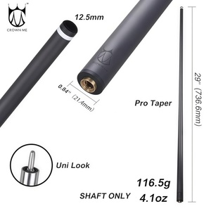 Fléchette de billard en fibre de carbone de 12,5 mm à faible déviation, structure croisée, avec joint Uni-lock pour joueurs professionnels - Product Image 3