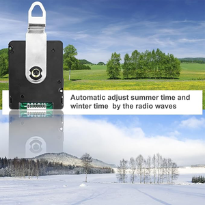 Dcf đài phát thanh kiểm soát đồng hồ phong trào cho đồng hồ treo tường, tự động điều chỉnh thời gian đồng hồ treo tường Cơ chế Kit với tay, quét thạch anh phong trào - Product Image 2