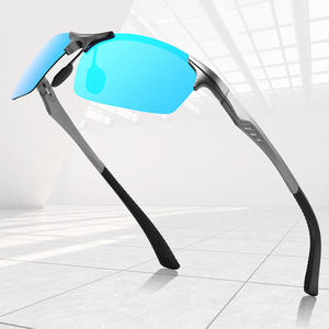 แว่นตากันแดดกลางคืน Conchen กรอบสีเงิน เลนส์สีเหลือง ป้องกันรังสียูวี 400 โพลาไรซ์ สำหรับปั่นจักรยาน ตกปลา กีฬากลางแจ้ง สำหรับทุกเพศ - Product Image 5