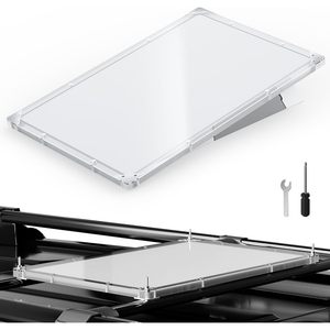 Housse de protection transparente en plastique étanche et antichoc pour support de toit Starlink Gen3 avec protection intégrale - Product Image 1