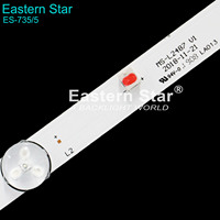 Tira de LED para TV ALPHA de 32 ", 2 unidades, 5LED, barra LED de estrella oriental, para ALPHA 32CC5S, 2 unidades, 2 unidades, 2 unidades
