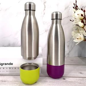 Bouteille d'eau en forme de cola isolée sous vide à <span class=keywords><strong>double</strong></span> <span class=keywords><strong>paroi</strong></span> en acier inoxydable avec boîte de rangement-500 <span class=keywords><strong>ml</strong></span> / 16.8 oz - Product Image 6