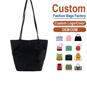 Lightweight Nylon Tote <b>Bag</b>, Large-Capacity Water-Resistant Nylon Shoulder <b>Bag</b> for <b>Work</b> & Daily Use - Product Image 2