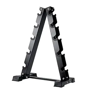 Di alta qualità di sicurezza robusto manubrio Set Rack di Design tipo triangolo X tipo stand con manubrio cremagliera per palestra