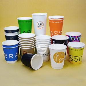 Vaso de Papel Personalizado con Logotipo de Apariencia Atractiva, Vaso de Café Aislante con Diseño Hueco - Product Image 3