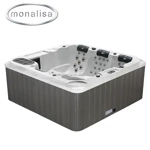 Роскошный массаж спа бытовой прибор джакузи массажная ванна для 5 человек гидромассажная Ванна