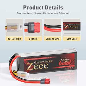 Zeee プレミアムシリーズ 3S 5200mAh リポバッテリー 11.1V 100C ソフトケースバッテリー ディーンズTコネクター付き RC飛行機 クアッドコプター RCヘリコプター用 - Product Image 3