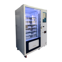 Distributeur automatique extérieur personnalisé pour le pain et les baguettes, avec lecteur de carte et paiement par pièces et espèces