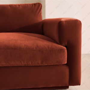 Canapé modulaire en forme de L Ferly, design élégant, meubles confortables pour salon, appartement, villa - Product Image 4