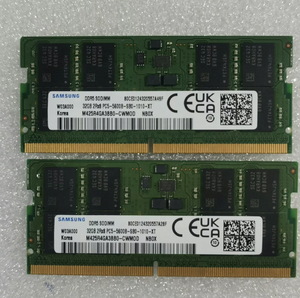 RAM DDR5 SO-DIMM ECC Usata per Laptop 32GB 2Rx8 5600MHz PC5-5600B Numero di Serie M425R4GA3BB0-CWM - Product Image 4