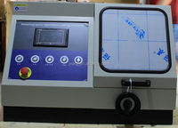 Cortador Automático de Metal Q-100B, Máquina de Corte de Amostras Metalográficas de 100mm