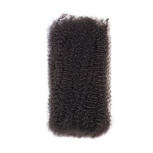 HOHO Dreads High Quality Afro Kinky Bulk Human Hair Natural Black Wholesale Bulk Braiding Hair 30g Hair Extensions - Product Image 5