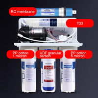 Filtre à eau à osmose inverse RO à filtration à 5 niveaux pour usage domestique à boire direct