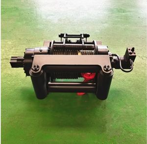 Certifié CE 60000lbs/bs livres 30ton <span class=keywords><strong>treuil</strong></span> de traction hydraulique avec chaumard/<span class=keywords><strong>guide</strong></span> à rouleaux de corde/embrayage à air/presseur de câble - Product Image 6