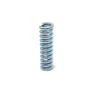 Hongsheng, спиральные пружины на заказ, синяя пружина из нержавеющей стали с цинковым покрытием, компрессионная пружина