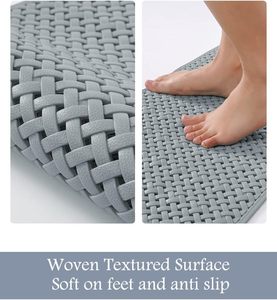 CR Bathtub <strong>Mat</strong> <strong>Non</strong> <strong>Slip</strong> With Suction Cups and Drain Holes, Machine Washable <strong>Shower</strong> <strong>Mat</strong> Anti <strong>Slip</strong> Bath <strong>Mat</strong> for Tub for Kids - Product Image 5
