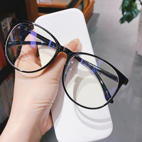 Gafas Redondas Retro con Protección Anti-Luz Azul, Montura Óptica de Moda para Mujer 2024, Lentes 2023