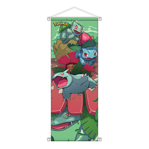 Affiche murale en tissu 70*28cm Pokémon Pikachu Gengar – Variations de posters de jeu à suspendre - Product Image 6