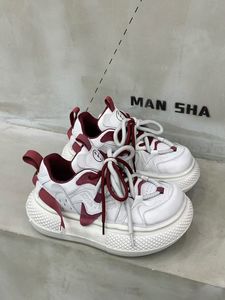 Zapatos Retro Pop de Diseño Personalizado con Malla de Diamantes y Suela de <span class=keywords><strong>Plataforma</strong></span>, Personalización de Marca Privada RTS - Product Image 3