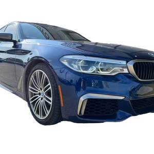 รถยนต์มือสองปี 2020 รุ่น 5 Series M550i XDrive Hybrid AWD 4 ประตู ซีดาน ยางล้อแบบพิเศษ พวงมาลัยซ้าย กล้องมองหลัง สีเข้ม - Product Image 1